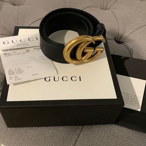 Women’s Gucci belt black size 80
